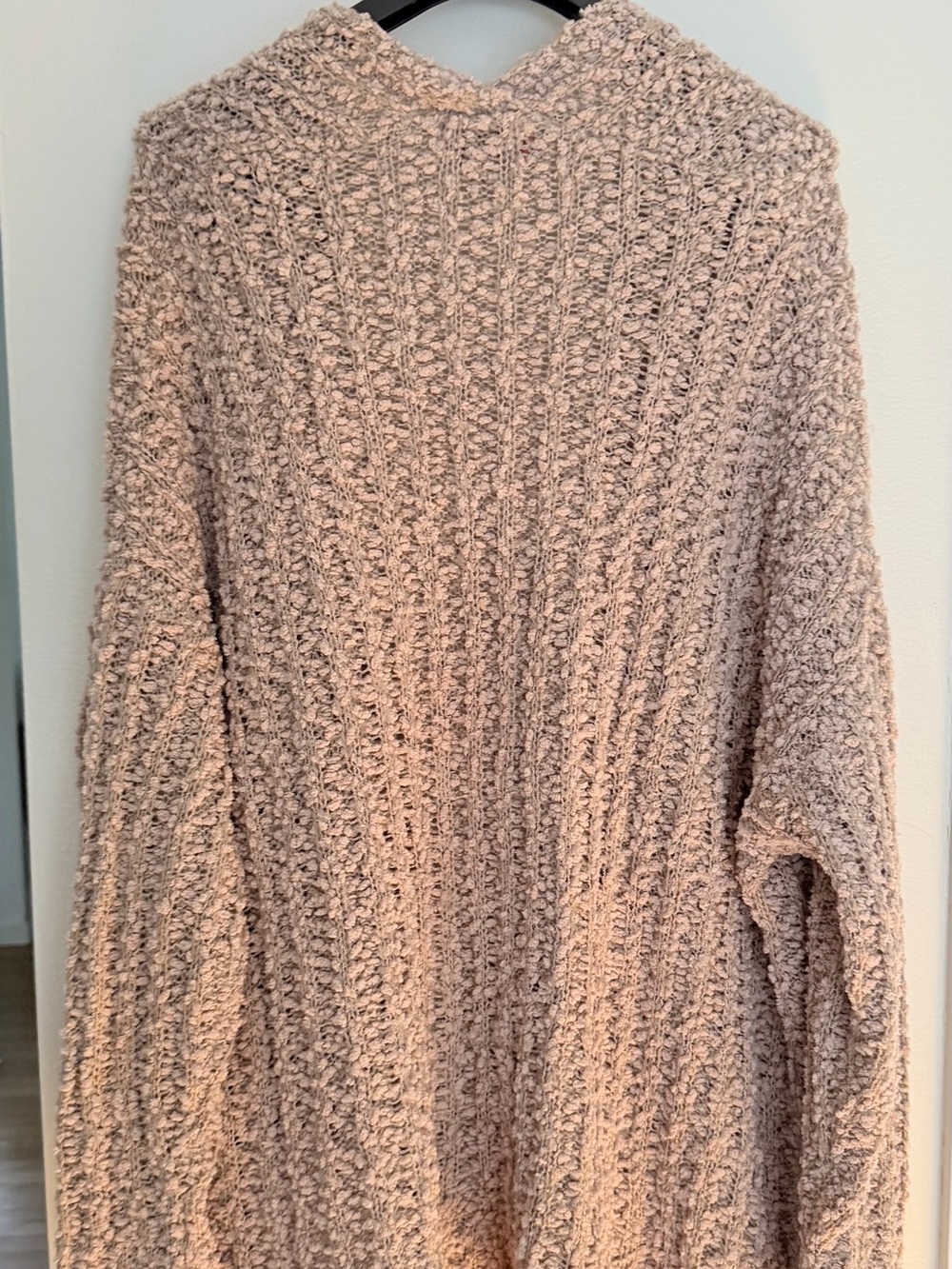 NWOT Cozy Women's Chunky Knit Sweater Cardigan - Tan